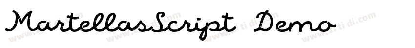 MartellasScript Demo字体转换